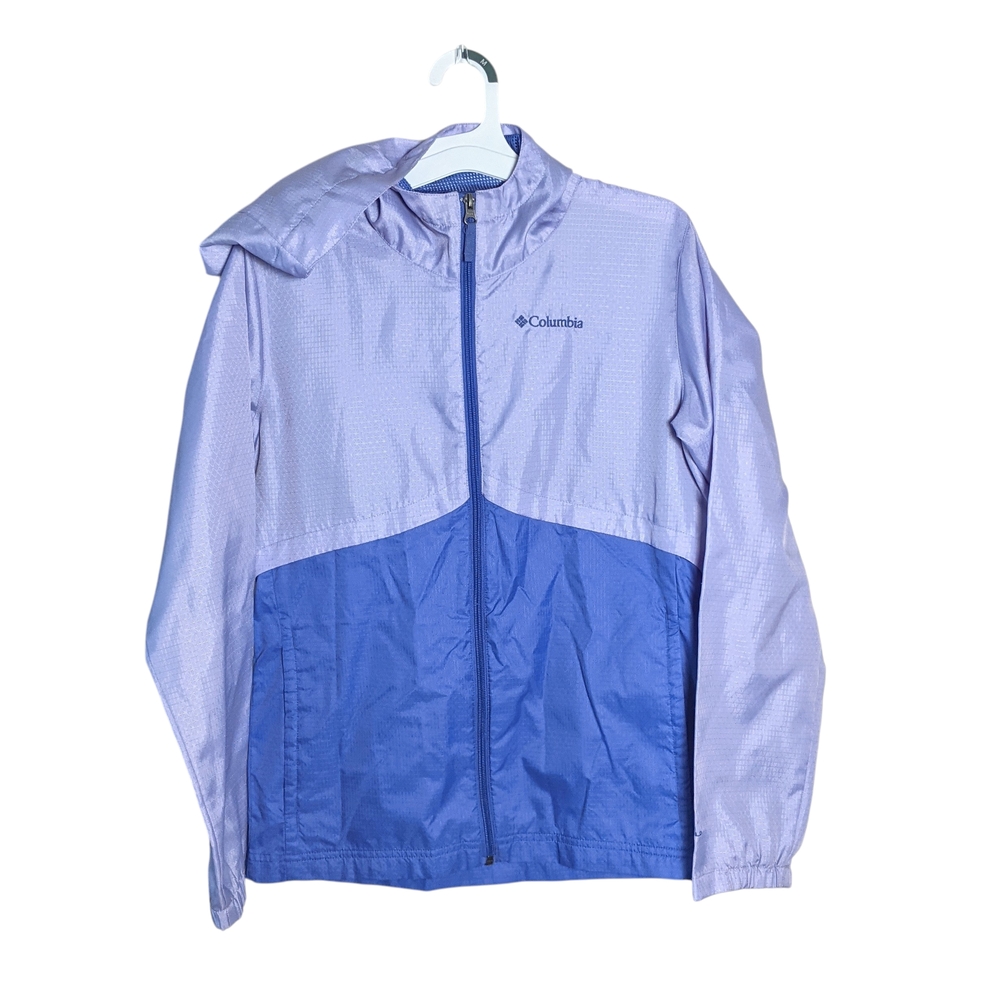 Like New Columbia Girls Windbreaker Jacket Size 14-16